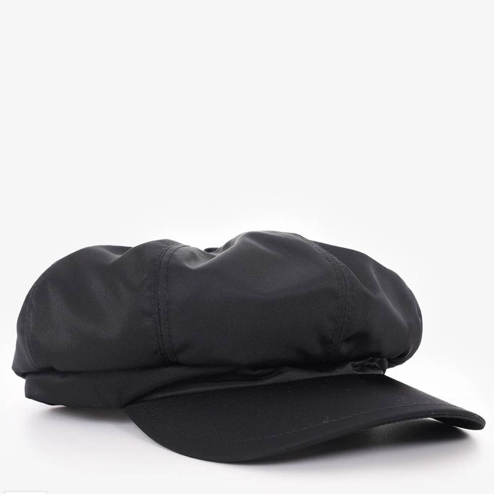 Prada Black Re-Nylon Newsboy Cap - Mine & Yours, size XL. UNISEX. One flaw. - Picture 7 of 17
